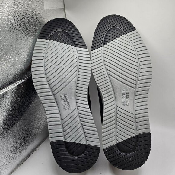 NWOB Men's Johnston‎ & Murphy Upton Knit Wingtip Shoes Black Size 11.5M - Picture 4 of 6